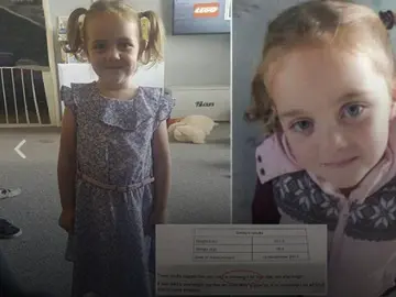 La pequeña de cuatro años a la que acusan de sobrepeso La pequeña de cuatro años a la que acusan de sobrepeso