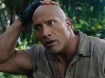 Dwayne Johnson en 'Jumanji: Bienvenidos a la jungla' Dwayne Johnson en 'Jumanji: Bienvenidos a la jungla'