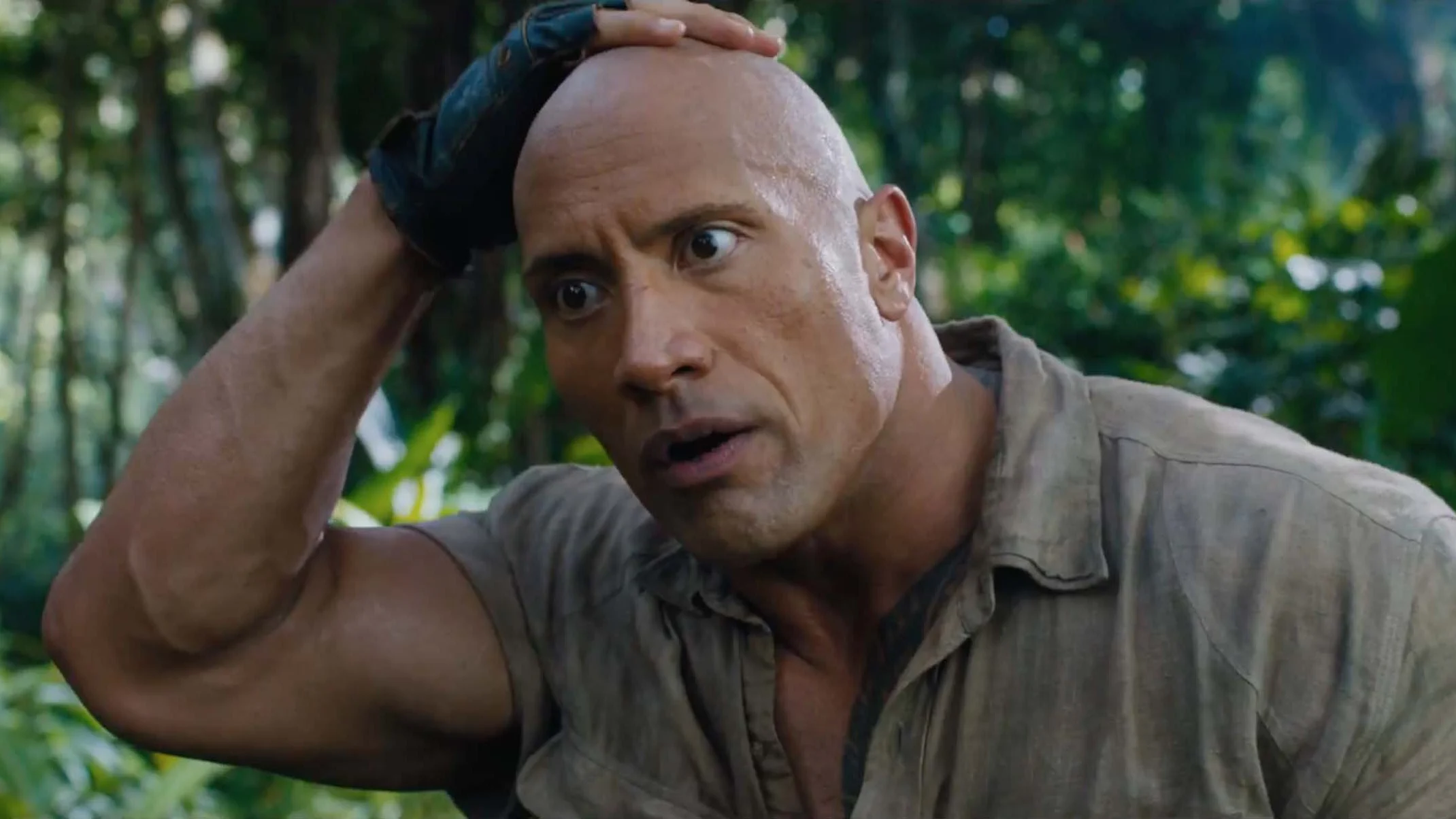 Dwayne Johnson en 'Jumanji: Bienvenidos a la jungla'