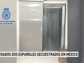Rescatan ilesos a dos españoles secuestrados en una cámara frigorífica en México Rescatan ilesos a dos españoles secuestrados en una cámara frigorífica en México