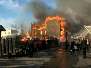 Un incendio ha quemado 20 edificios en el estado de Nueva York