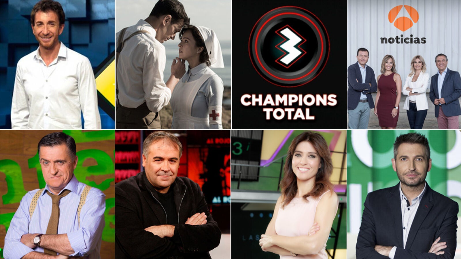 Atresmedia TV (27,4%), grupo líder de la Sobremesa y la Tarde, repite en noviembre su segundo mejor registro anual 