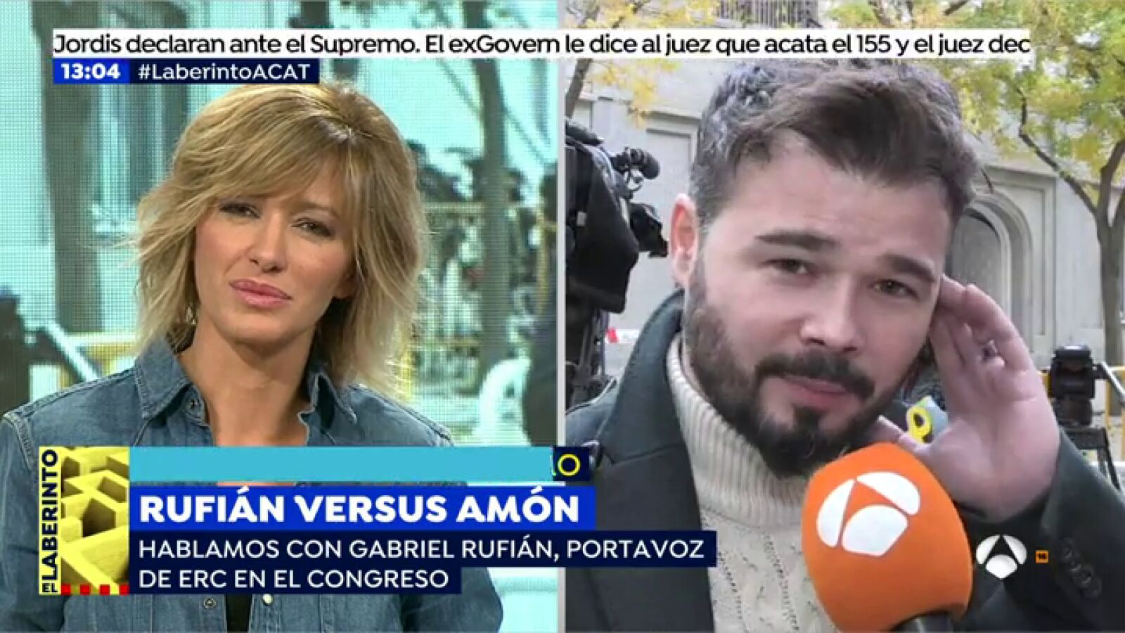 Rufián, sobre los exconsellers: 