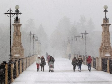 Nieve en Teruel