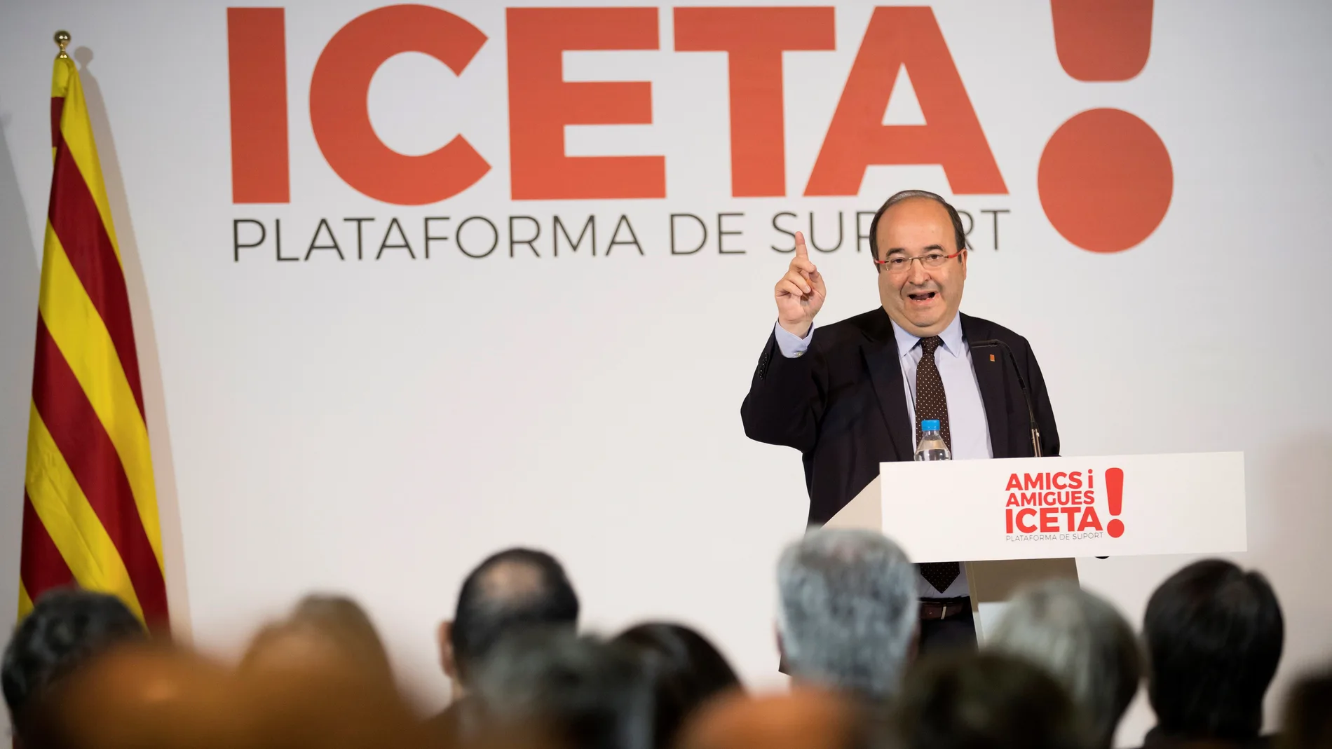 El candidato del PSC a la presidencia de la Generalitat, Miquel Iceta El candidato del PSC a la presidencia de la Generalitat, Miquel Iceta