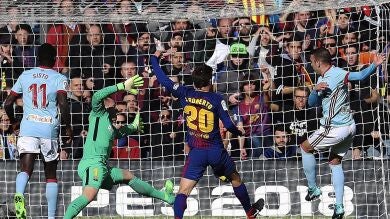 El Celta de Vigo sorprende al Barcelona y logra un empate en el Camp Nou