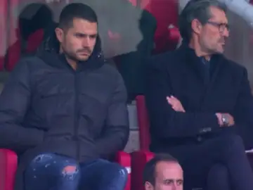 Vitolo presencia el Atlético-Real Sociedad Vitolo presencia el Atlético-Real Sociedad