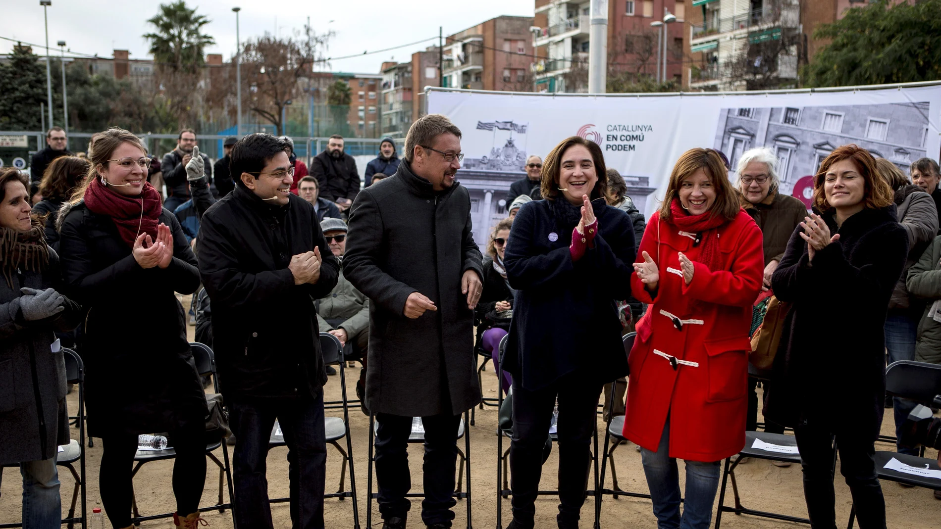 Acto de Podemos en Cataluña Acto de Podemos en Cataluña