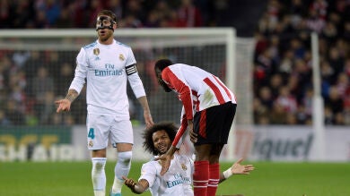 Al Real Madrid se le moja la pólvora en San Mamés y no aprovecha el tropiezo del Barcelona