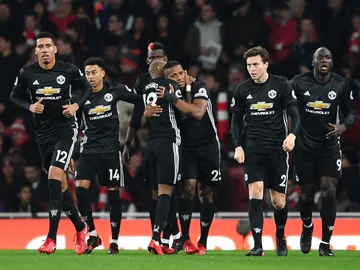El Manchester consiguió la victoria ante el Arsenal El Manchester consiguió la victoria ante el Arsenal