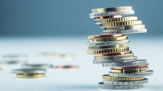 Instant&aacute;nea de monedas de Euro