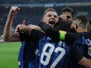 El Inter de Milán golea al Chievo