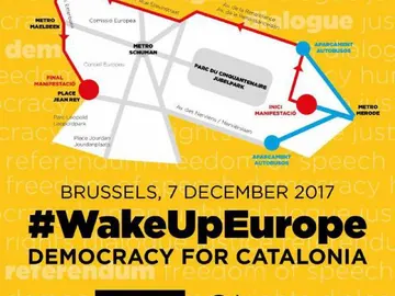 El recorrido de la manifestación El recorrido de la manifestación