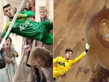 'Memes' de la gran actuación de De Gea