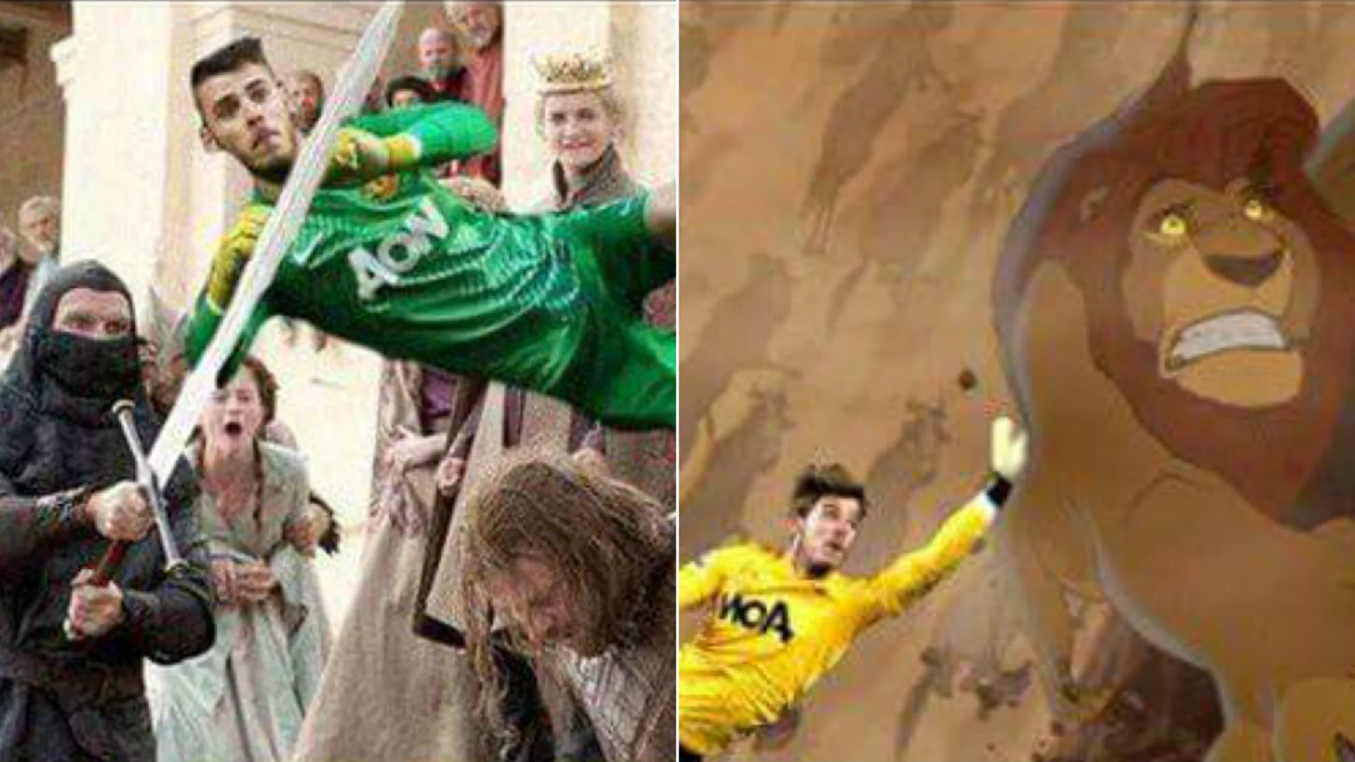 'Memes' de la gran actuación de De Gea 'Memes' de la gran actuación de De Gea