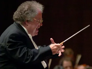 El director de orquesta, James Levine El director de orquesta, James Levine