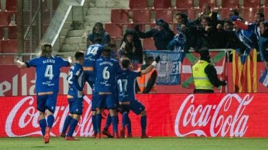 Un hat-trick de Ibai lidera la remontada del Alavés ante el Girona en el debut de Abelardo