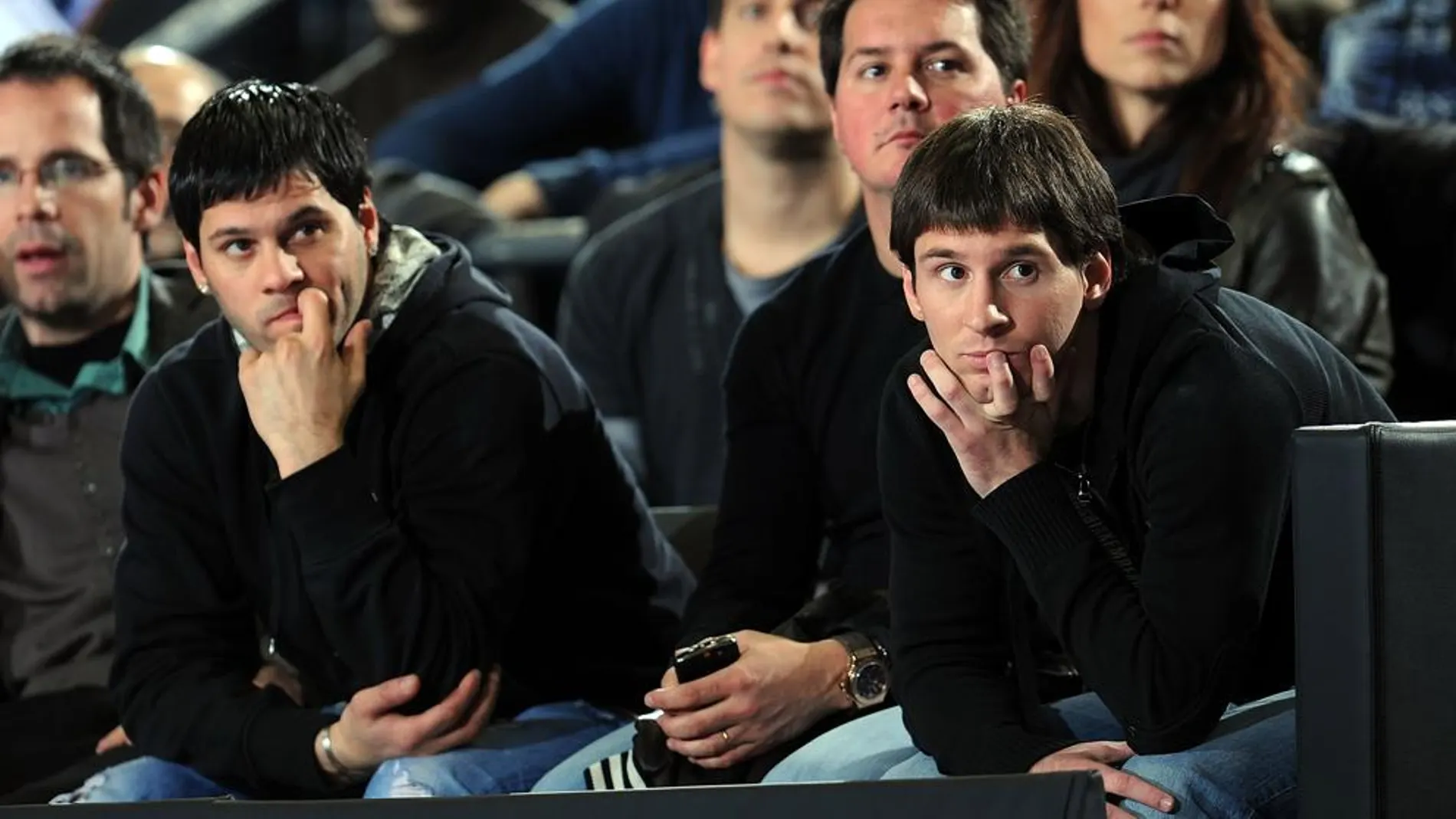 Matías y Leo Messi Matías y Leo Messi