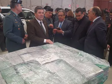 El ministro Zoido, en Algeciras El ministro Zoido, en Algeciras