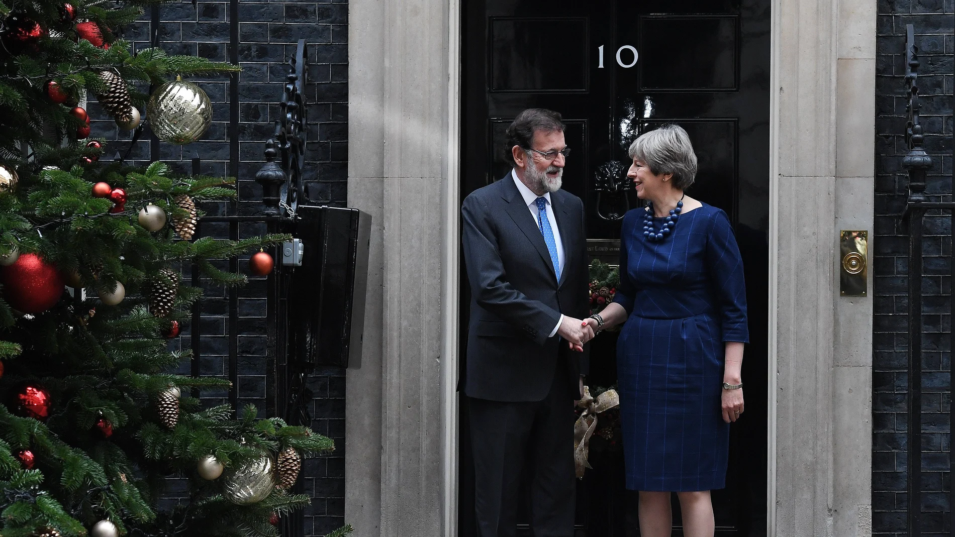 Mariano Rajoy y Theresa May Mariano Rajoy y Theresa May