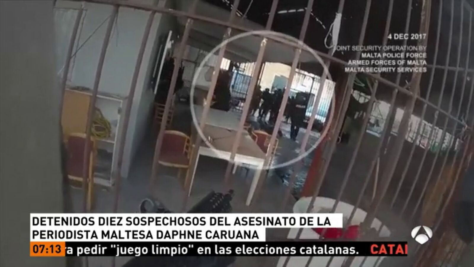 Detienen a diez personas en relación con el asesinato de la periodista Daphne Caruana
