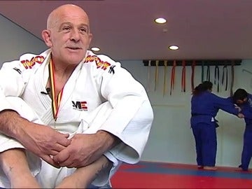 Campeón del mundo de judo a los 54
