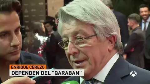 Enrique Cerezo: "Hay que creer en los milagros, y más en el mundo del fútbol" Enrique Cerezo: "Hay que creer en los milagros, y más en el mundo del fútbol"