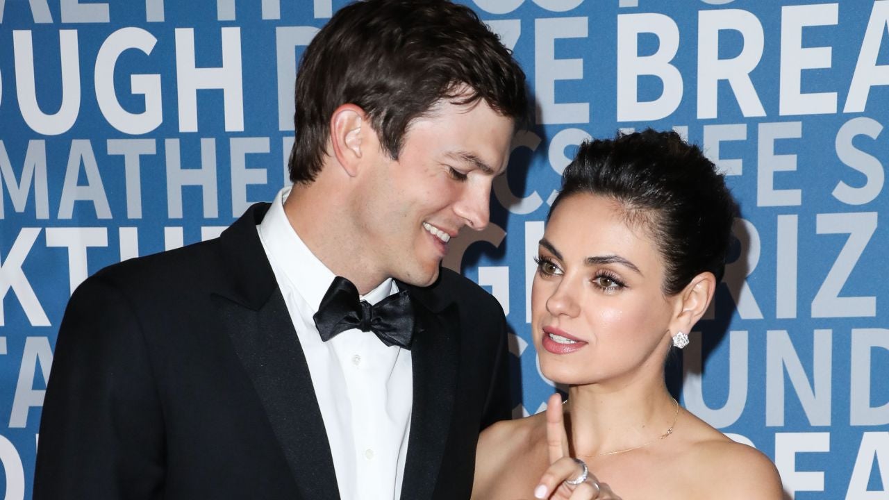 Mila Kunis y Ashton Kutcher posan por primera vez juntos ...