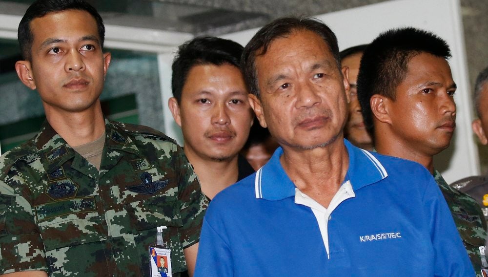 Watana Pumret (2d), autor del atentado que causó más de 21 heridos en un hospital militar el pasado 22 de mayo