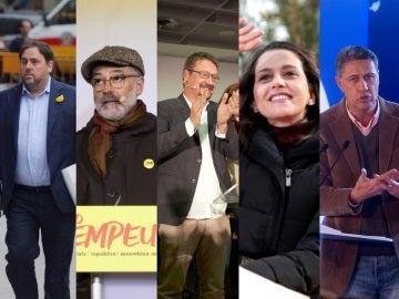 Candidatos a las elecciones catalanas del 21D