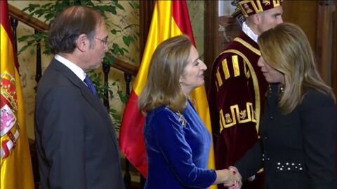 Recepción de Ana Pastor en el Congreso 