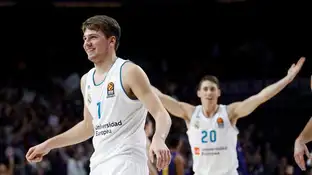 El base esloveno del Real Madrid Luka Doncic El base esloveno del Real Madrid Luka Doncic