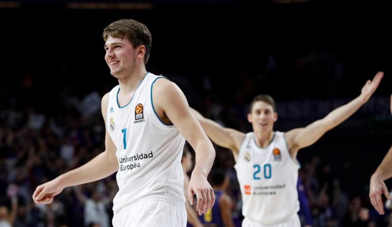 El base esloveno del Real Madrid Luka Doncic