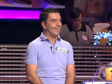 José Luis, concursante de '¡Ahora Caigo!'.