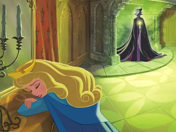 Aurora y Maléfica en 'La Bella Durmiente' Aurora y Maléfica en 'La Bella Durmiente'