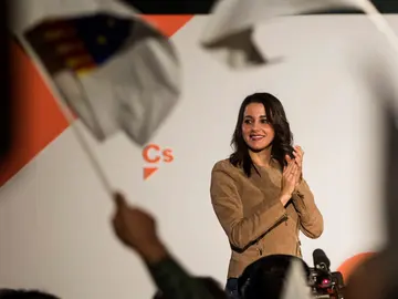 La candidata a la Generalitat por Ciudadanos, Inés Arrimadas La candidata a la Generalitat por Ciudadanos, Inés Arrimadas