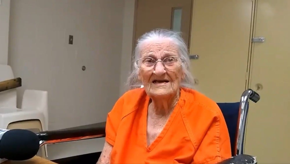 La anciana detenida