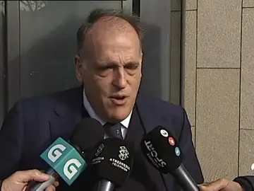 Tebas, tras la carta de la FIFA: "¿Es 28 de diciembre? Me parece una inocentada" Tebas, tras la carta de la FIFA: "¿Es 28 de diciembre? Me parece una inocentada"