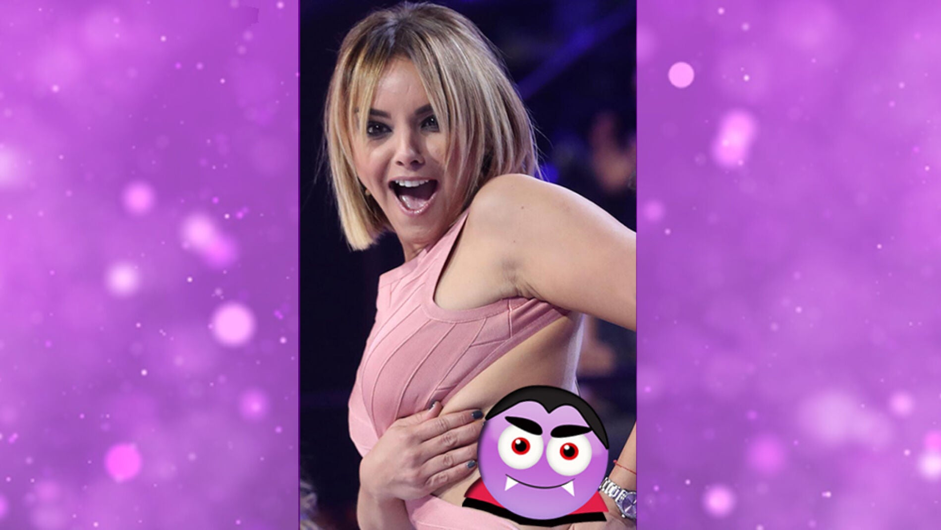 Chenoa recibe una inesperada 'mordidita'