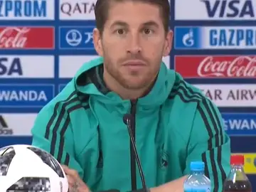 Sergio Ramos, en rueda de prensa Sergio Ramos, en rueda de prensa