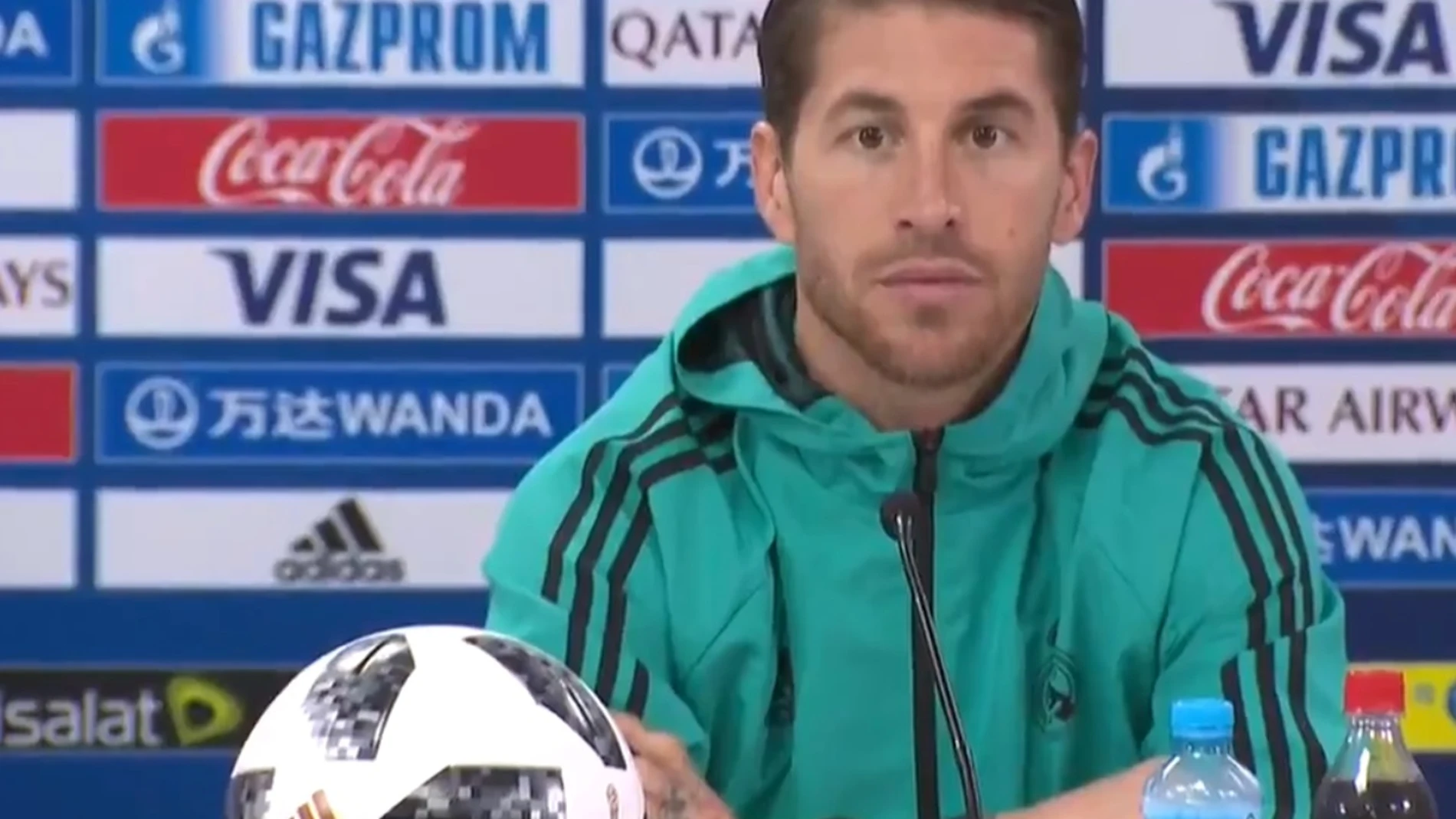 Sergio Ramos, en rueda de prensa Sergio Ramos, en rueda de prensa