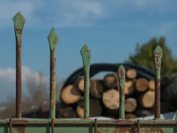 Valla con punta de lanza Valla con punta de lanza