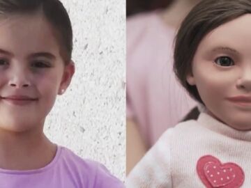 Muñecos con la cara del niño impresa en 3D