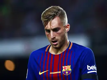 Gerard Deulofeu, en un partido del Barcelona Gerard Deulofeu, en un partido del Barcelona