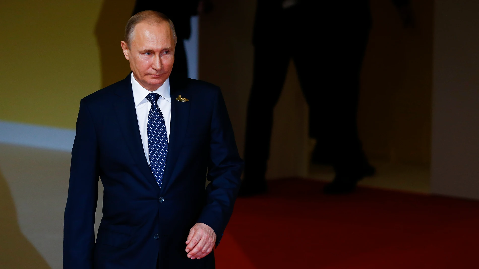 El presidente ruso, Vladimir Putin, durante el primer día de la cumbre económica del G20 El presidente ruso, Vladimir Putin, durante el primer día de la cumbre económica del G20