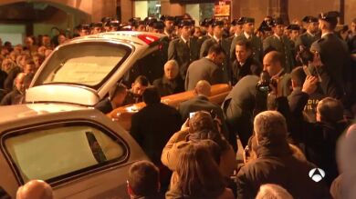 Detienen a una persona e investigan a otras dos por delitos de odio tras el asesinato de dos agentes de la Guardia Civil en Teruel