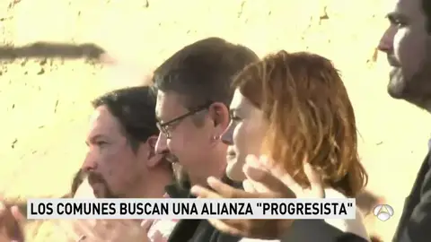 Domènech avisa a Ciudadanos y JxCAT: "Hemos venido a echarlos, no a abstenernos" Domènech avisa a Ciudadanos y JxCAT: "Hemos venido a echarlos, no a abstenernos"
