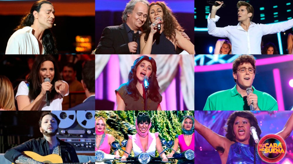 Ranking de la undécima gala de la sexta edición de 'Tu cara me suena'