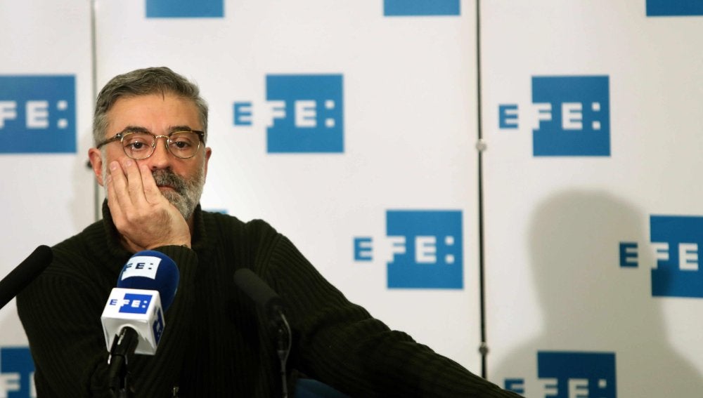 El candidato de la CUP a la presidencia de la Generalitat, Carles Riera