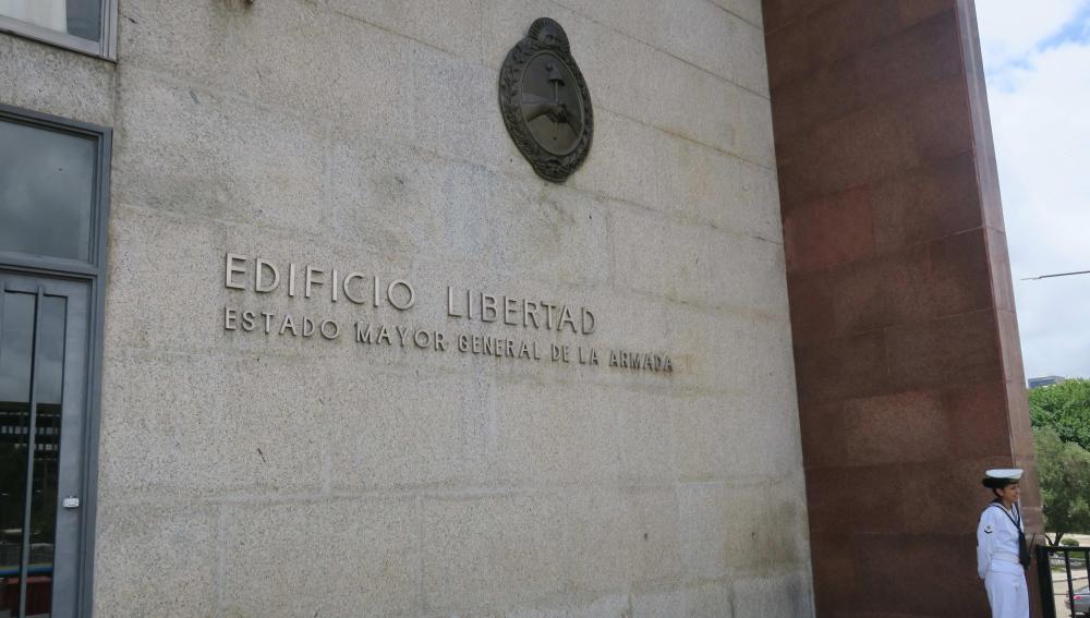 Vista general del Edificio Libertad del Estado Mayor General de la Armada de Argentina